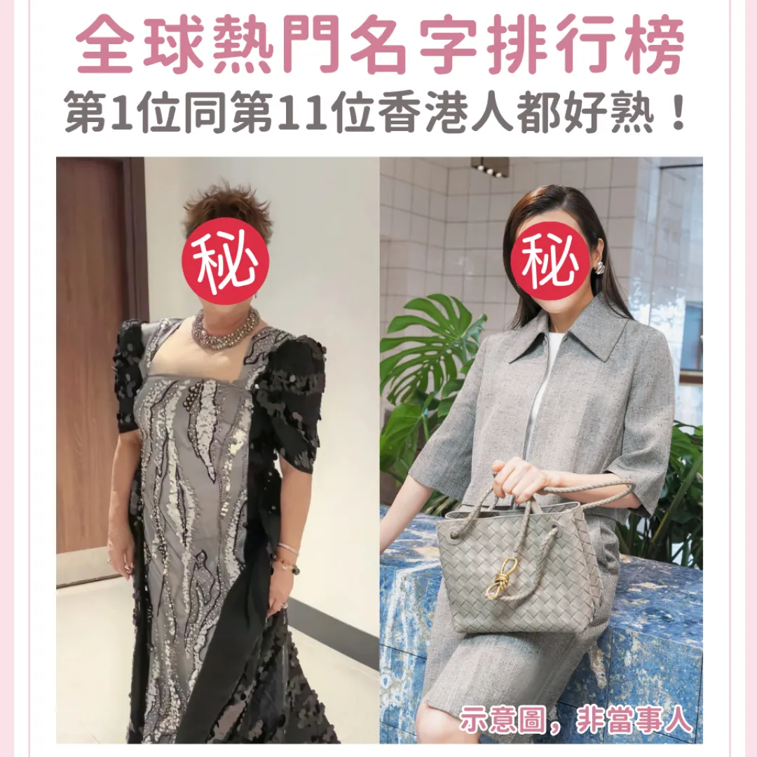 全球熱門名字排行榜｜這中文名字成功打入前10！你的名字上榜了嗎？