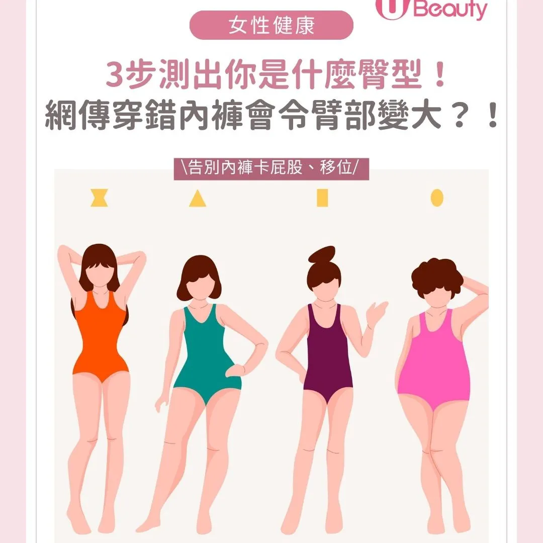 你有穿對內褲嗎？內褲卡屁股、內褲有痕全因選錯內褲！附挑選內褲全攻略