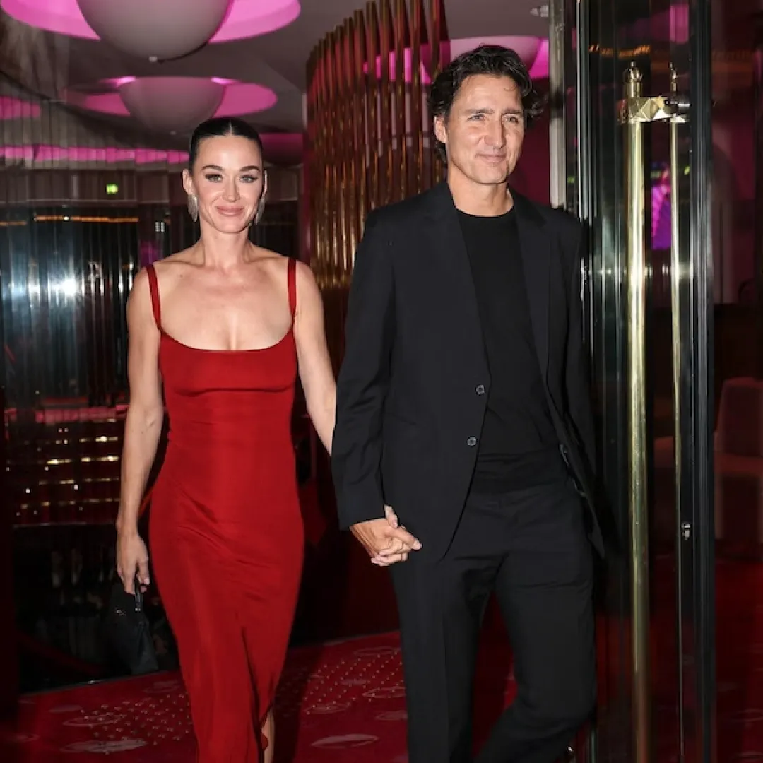 Katy Perry首度攜眷現身首映發表「愛的宣言」！男友紅地氈下意識「呢個動作」惹懷孕疑雲！