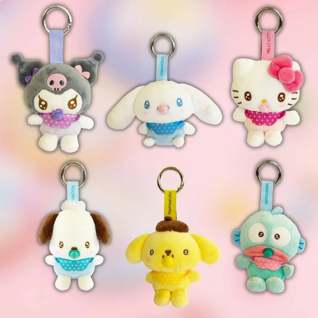 Sanrio奶嘴BB造型公仔登陸7仔！必買Hello Kitty、Cinnamoroll應援燈匙扣/迷你吊飾盲盒（附價錢/開賣日期）