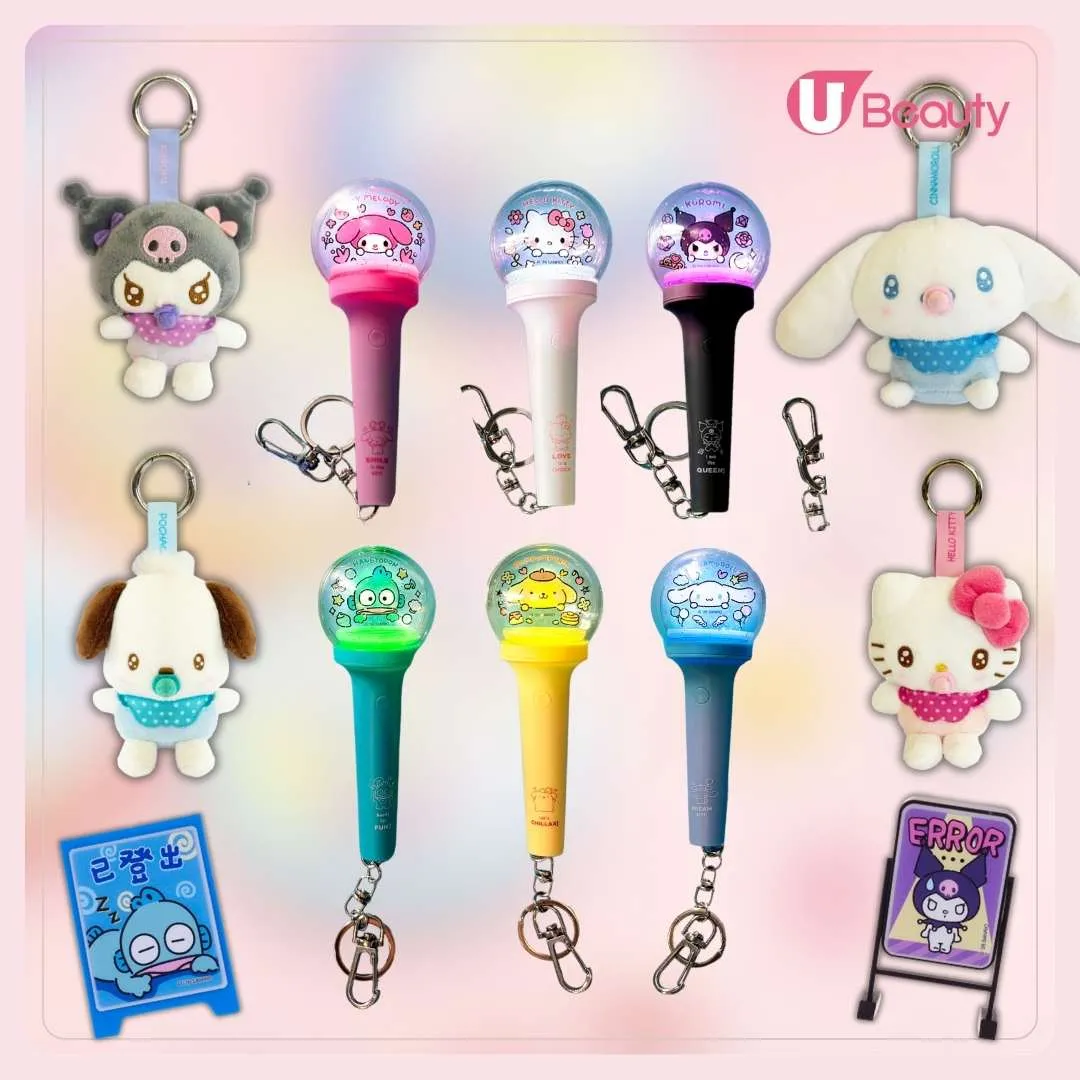 Sanrio奶嘴BB造型公仔登陸7仔！必買Hello Kitty、Cinnamoroll應援燈匙扣/迷你吊飾盲盒（附價錢/開賣日期）