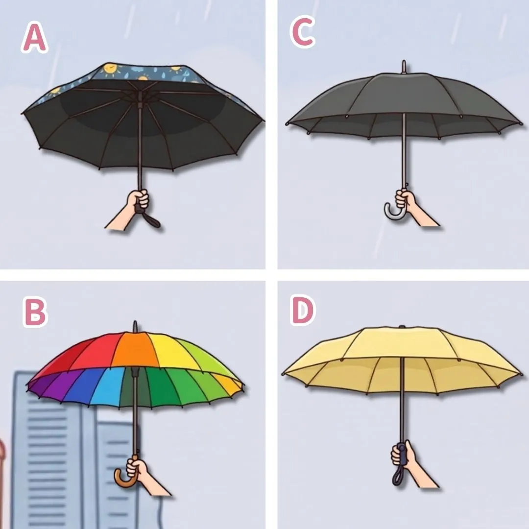 行為心理學 | 落大雨會帶邊把遮？秒測你的隱藏性格！表面看似高冷，卻最值得深交？