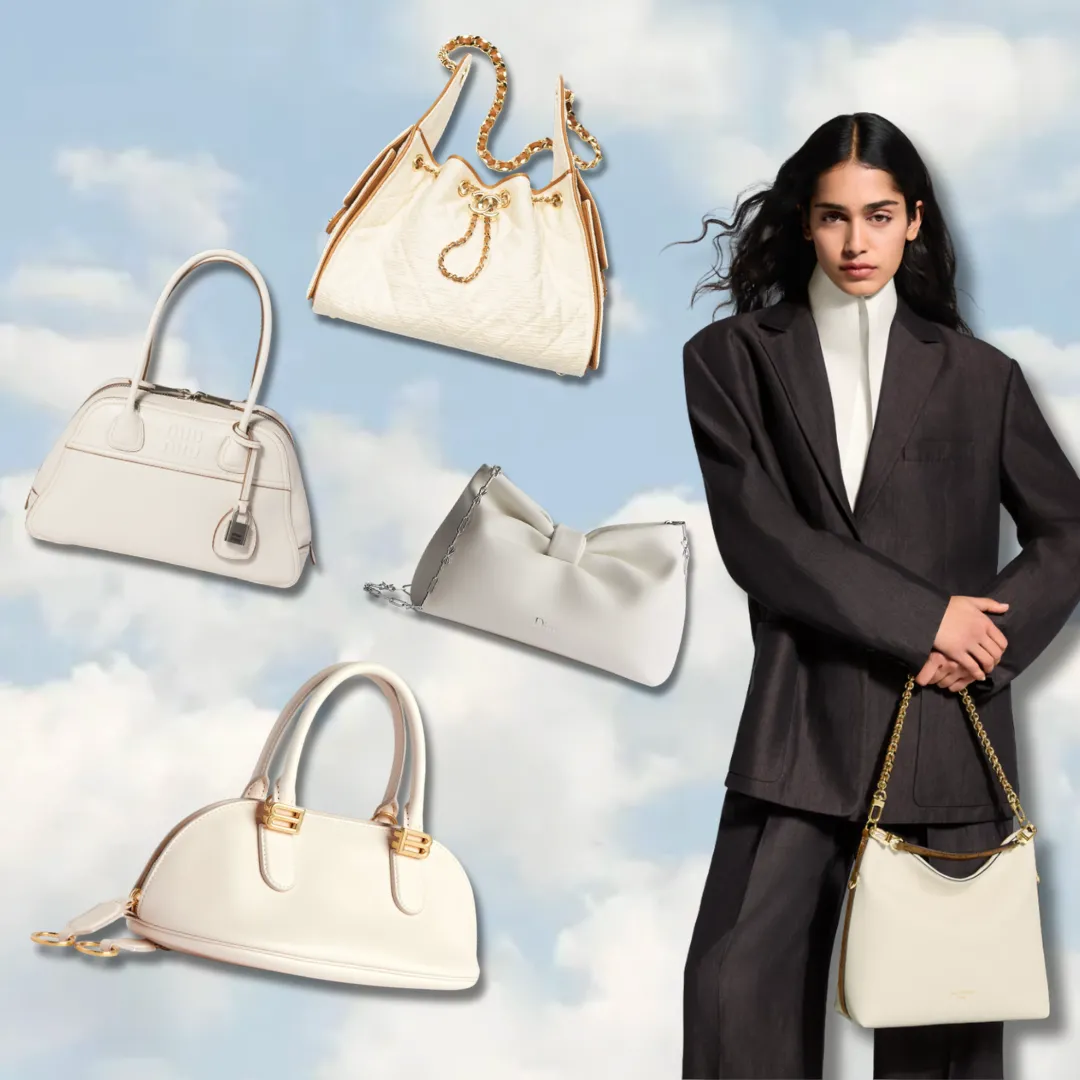2026白色手袋推介｜8款日常必備大熱白色手袋！CHANEL、LV、Balenciaga！