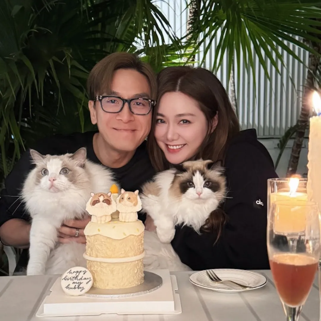 湯洛雯寬鬆打扮撐老公孕味極濃！馬國明罕爆兩夫婦造人進度！