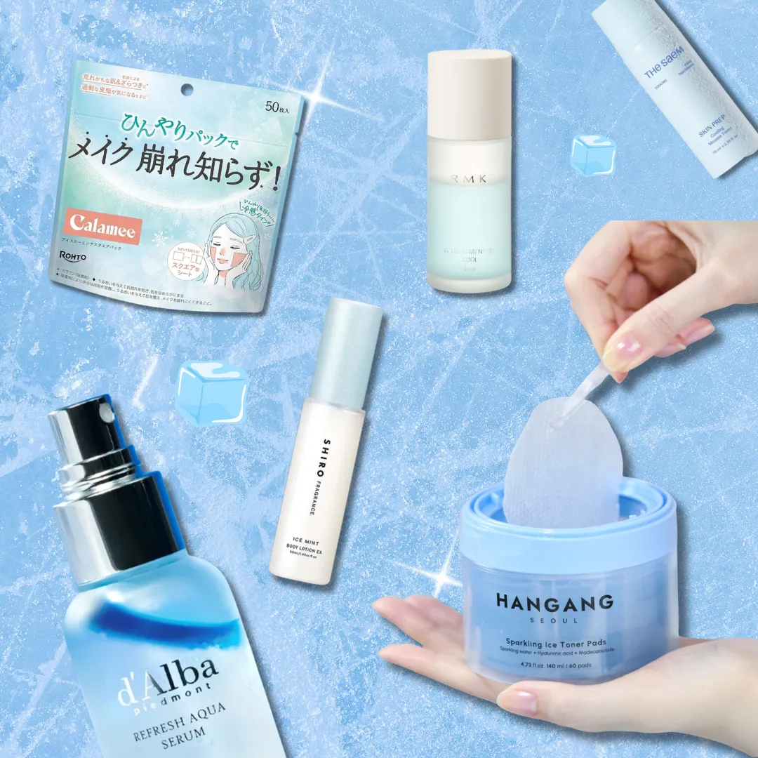 夏日護膚產品｜10款必買日韓涼感護膚品推介！Cell Fusion C冰感面膜、d'Alba噴霧、SHIRO涼感乳液！