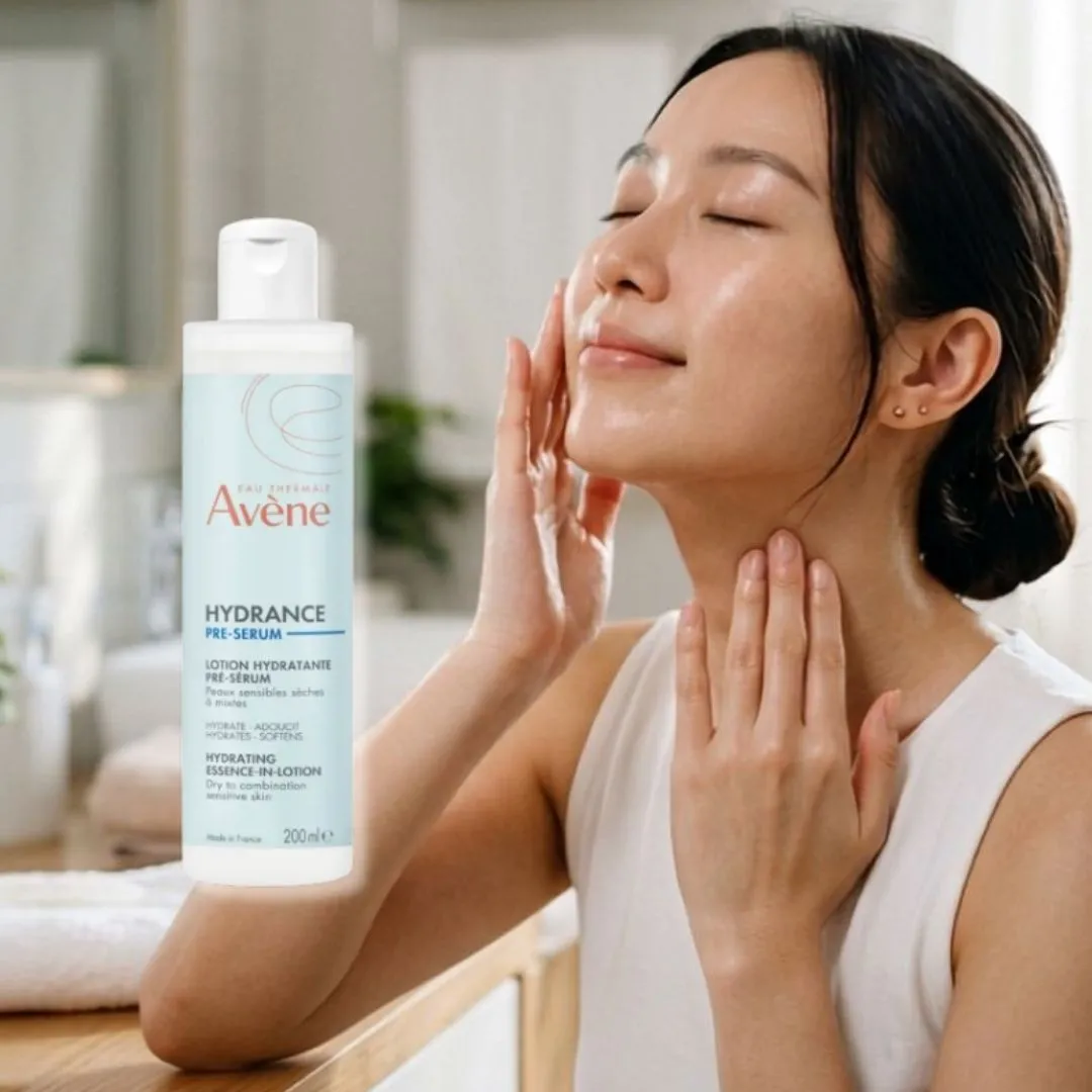 化妝師推薦Avène保濕肌底精華液！Big Day前急救必備、濕疹敏感肌都適用！