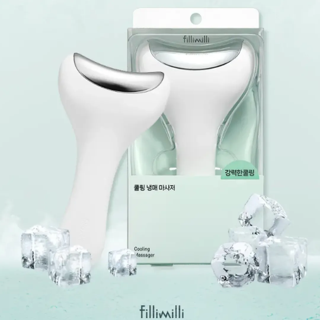 Olive Young熱賣「Fillimilli 冰感去水腫按摩器」有助即時緊緻＋去水腫急救必備！