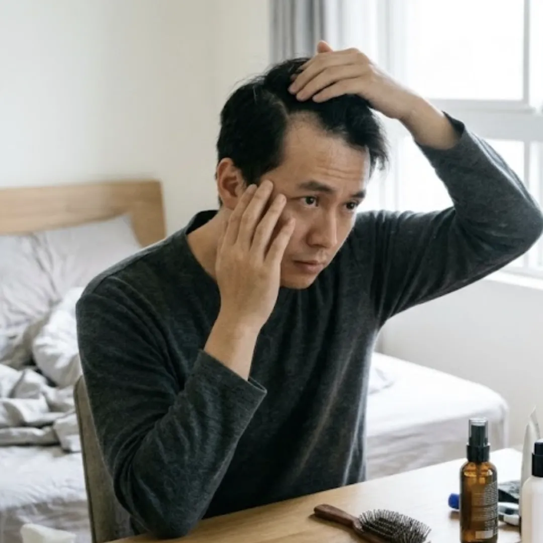 側睡會導致M字額脫髮？專家揭開真正原因！睡覺時做錯1件事超傷頭髮！