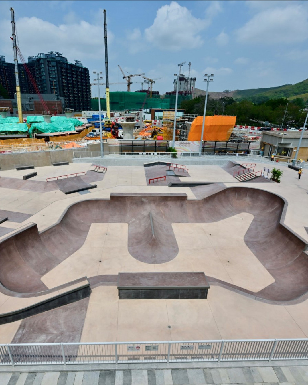 粉嶺安樂門街遊樂場全新啟用！逾3,800平方米 設極限運動設施碗型場地