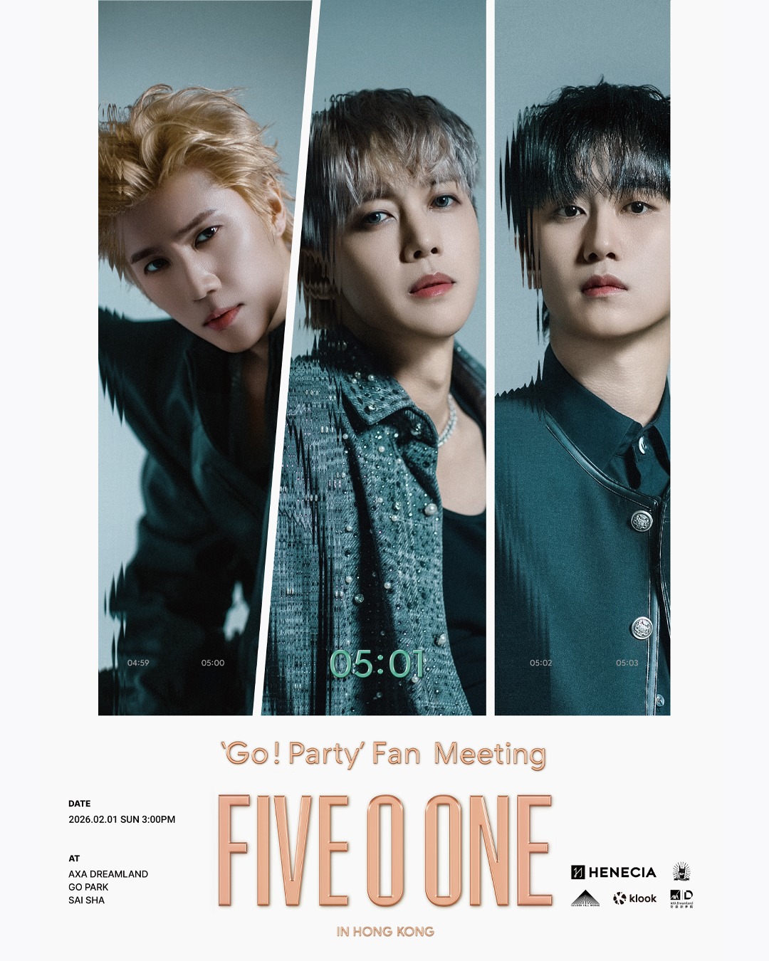 FIVE O ONE "Go Party" 香港粉絲見面會 2026活動詳情/日期/時間/地點/票價一覽