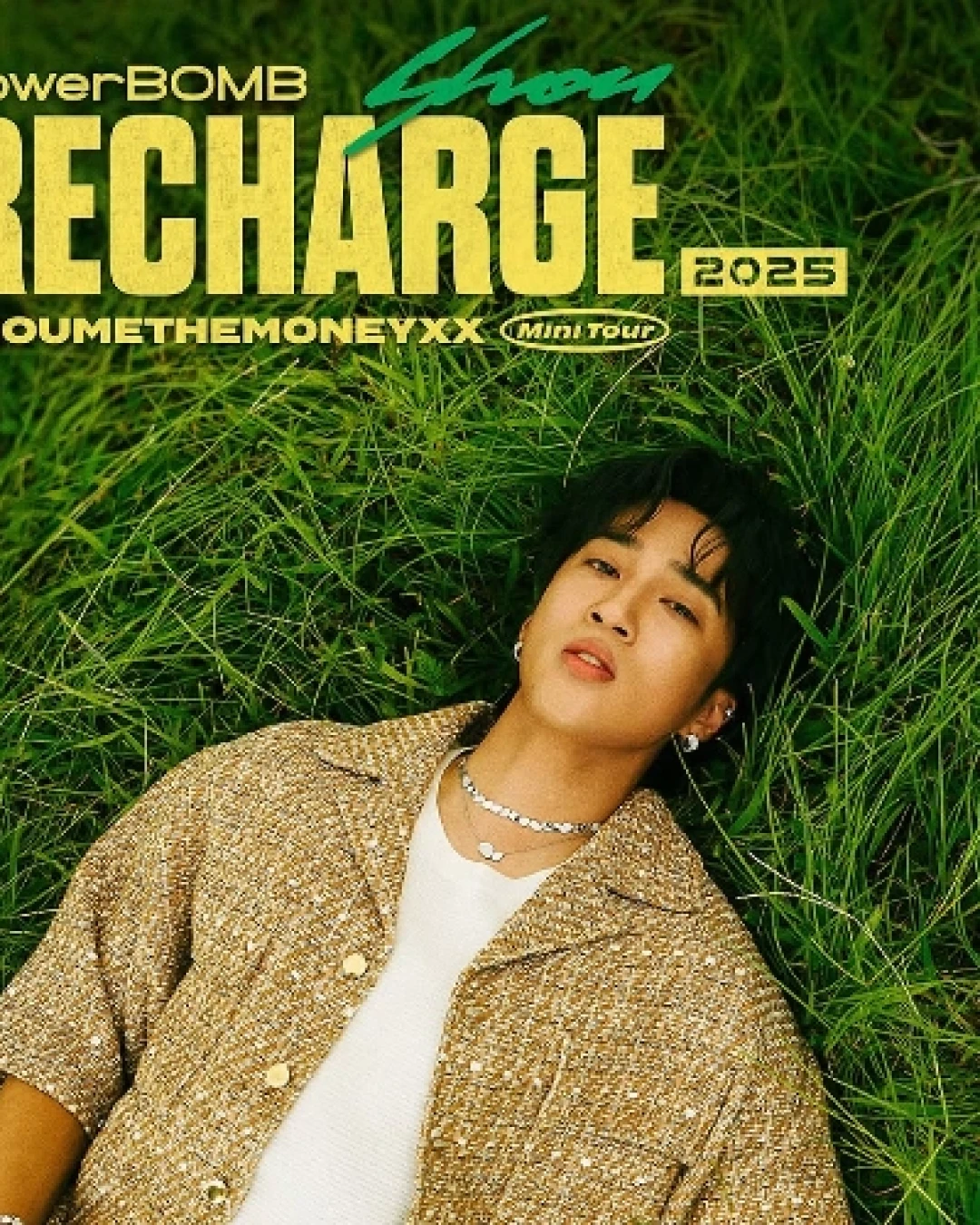 SHOU婁峻碩 "RECHARGE" 迷你演唱會 2025 香港站優先購票/公開發售日期/票價/場地/座位表一覽