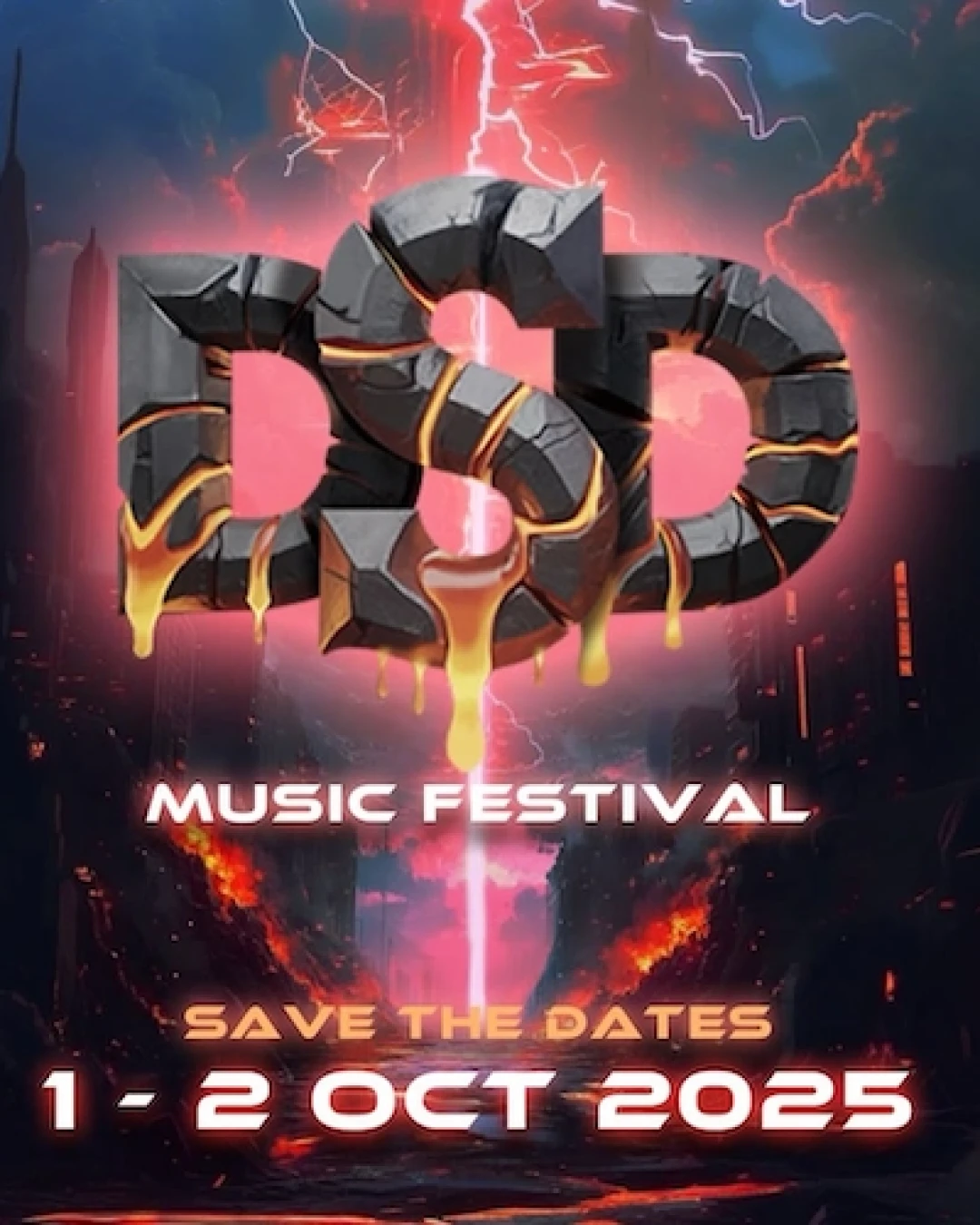 DSD Music Festival 末日主題電音節 2025活動詳情/日期/時間/地點/票價一覽