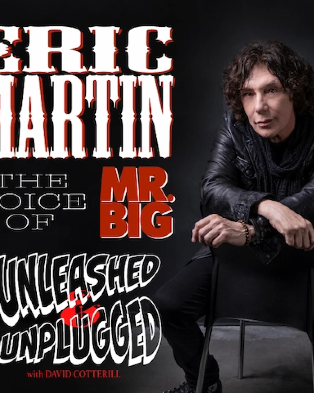 Eric Martin & David Cotterill "Unleashed & Unplugged" 亞洲巡迴音樂會 2025活動詳情/日期/時間/地點/票價一覽