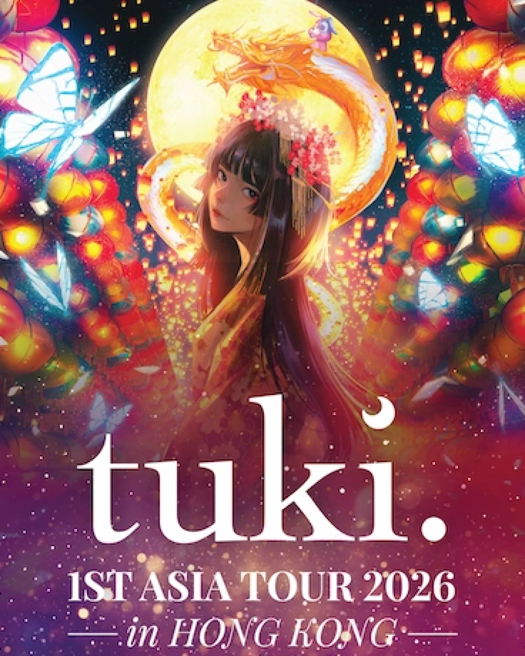 tuki.演唱會 | tuki. 亞洲巡迴演唱會 2026 香港站優先購票/公開發售日期/票價/場地/座位表一覽