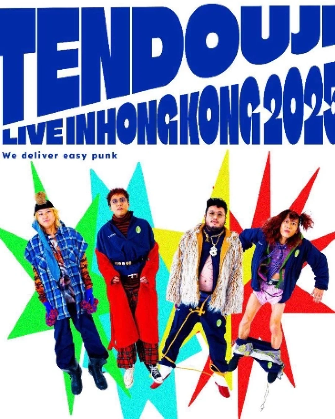 TENDOUJI 香港音樂會 2025活動詳情/日期/時間/地點/票價一覽