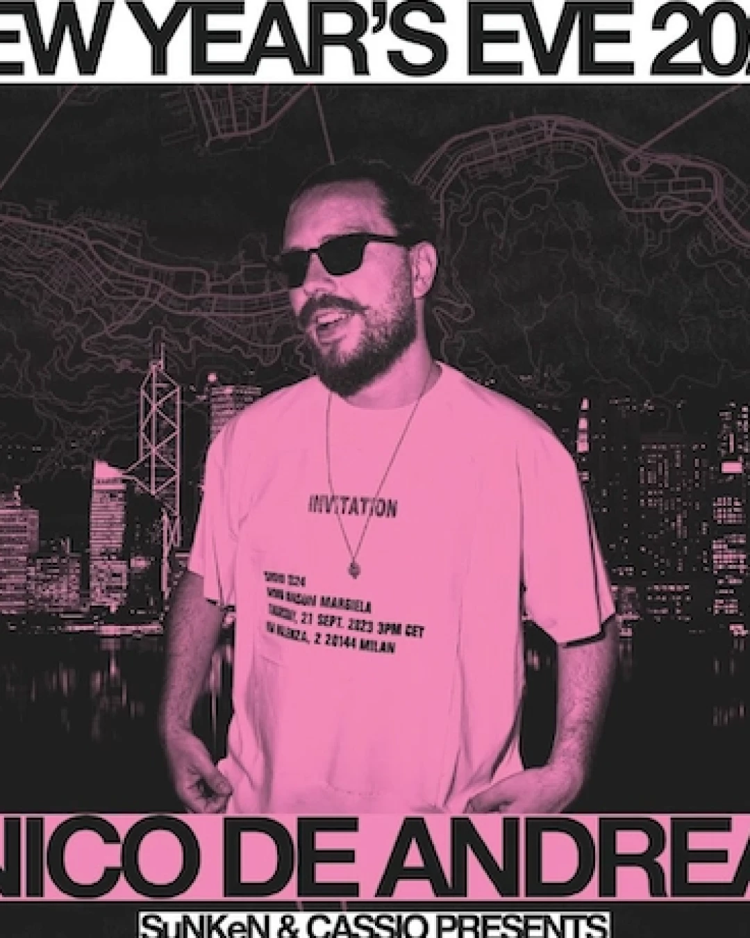 Nico De Andrea NEW YEARS EVE 2026活動詳情/日期/時間/地點/票價一覽