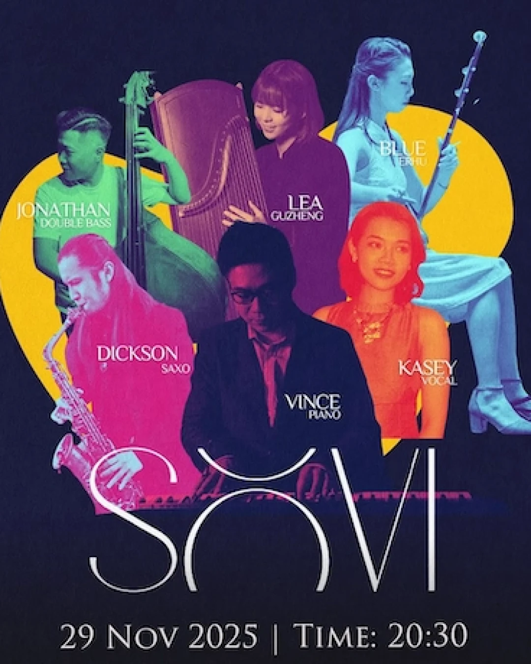 SoVi 現場音樂會活動詳情/日期/時間/地點/票價一覽