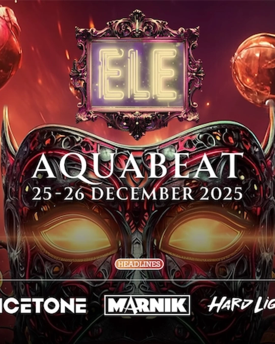 ELE! Rave 狂歡聖誕夜活動詳情/日期/時間/地點/票價一覽