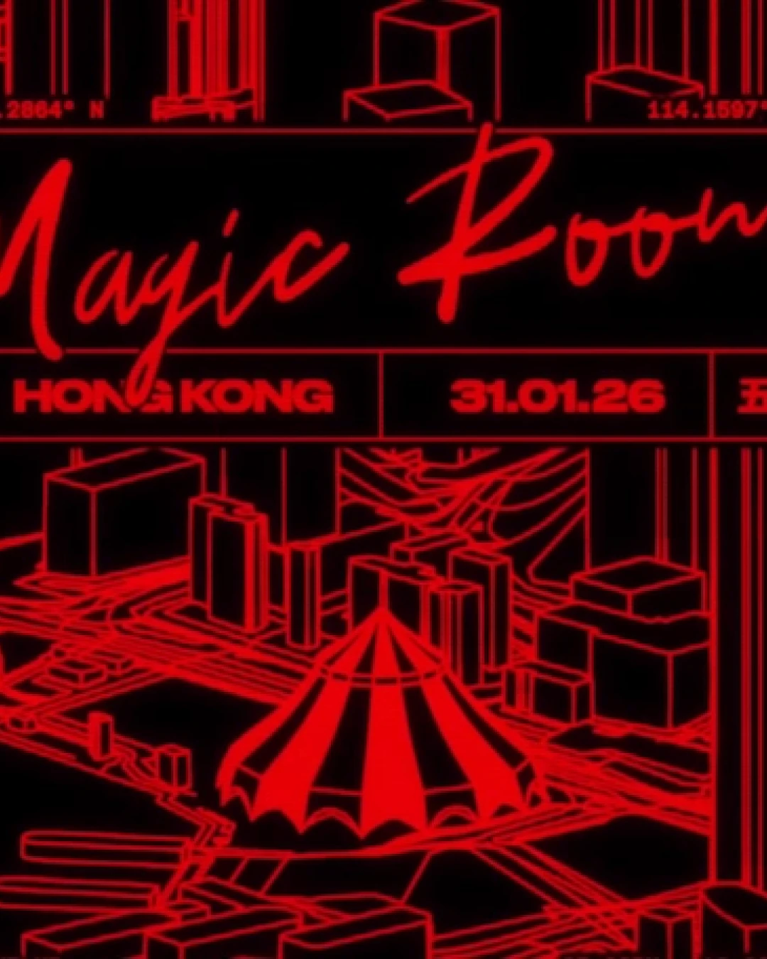 Magic Room x SuNKeN 香港現場表演活動詳情/日期/時間/地點/票價一覽