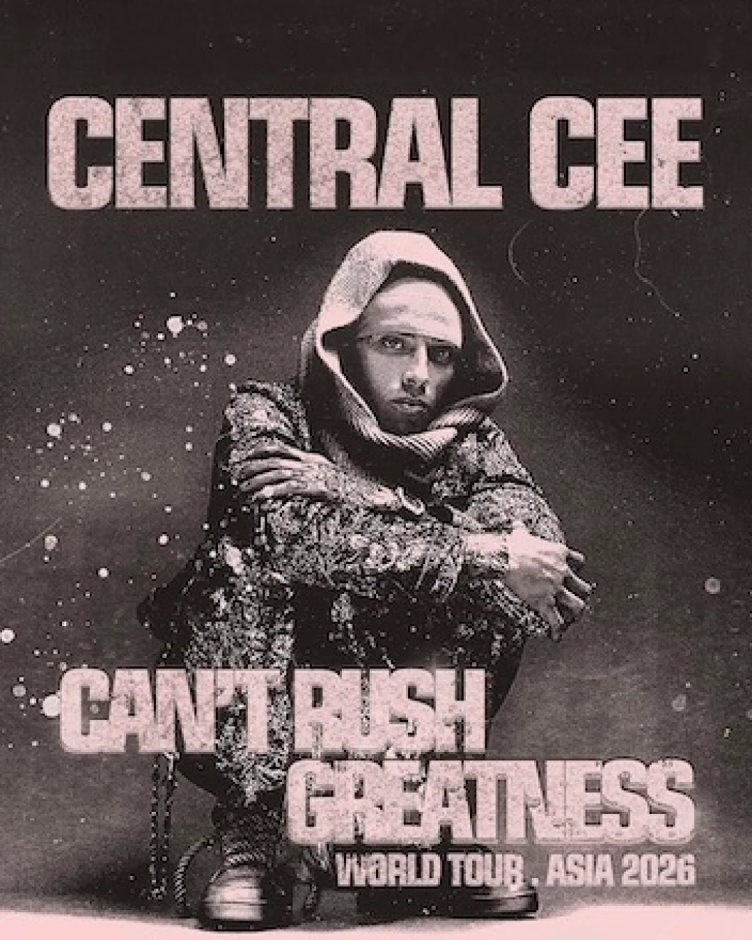 Central Cee演唱會 | Central Cee "Can’t Rush Greatness" 世界巡迴演唱會 2026 香港站優先購票/公開發售日期/票價/場地/座位表一覽