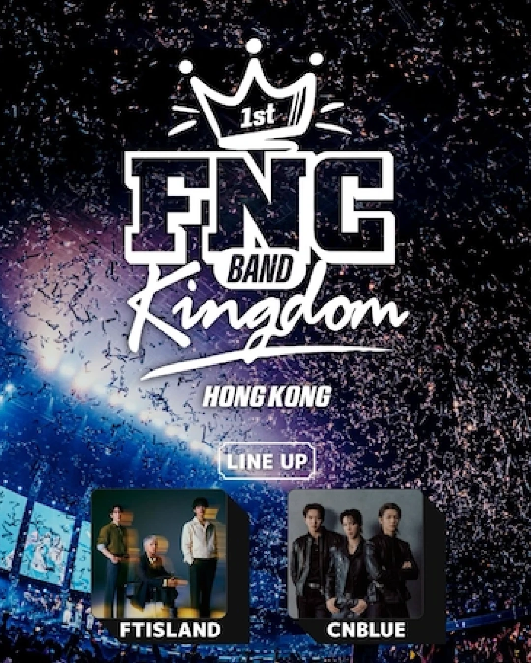 FNC BAND KINGDOM 2026 香港站活動詳情/日期/時間/地點/票價一覽