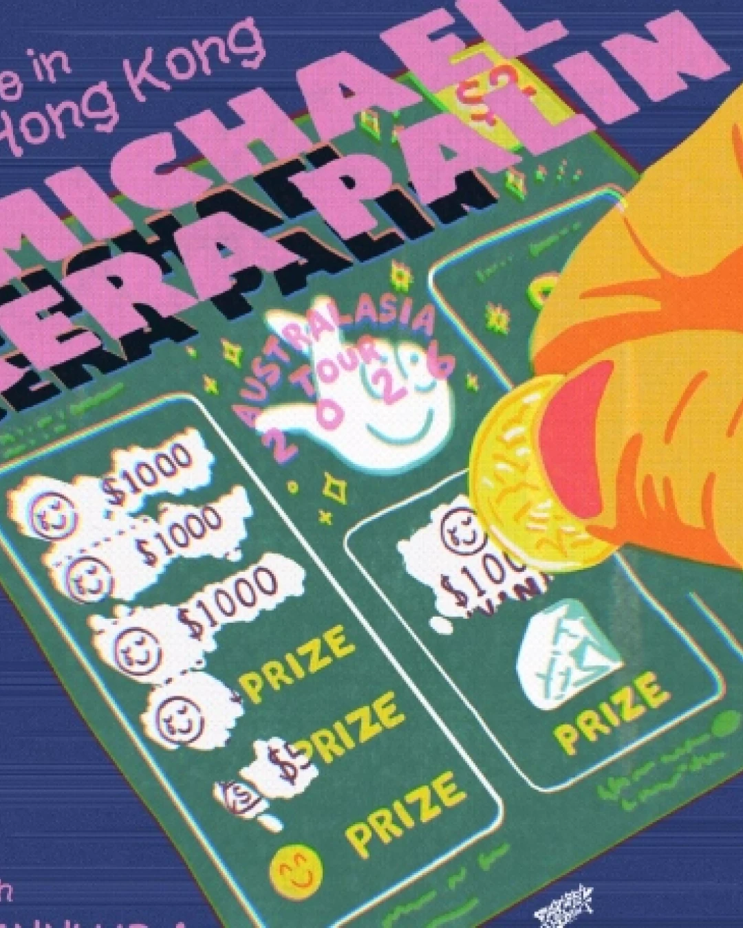 Michael Cera Palin 亞洲巡迴演唱會 2026 香港站優先購票/公開發售日期/票價/場地/座位表一覽