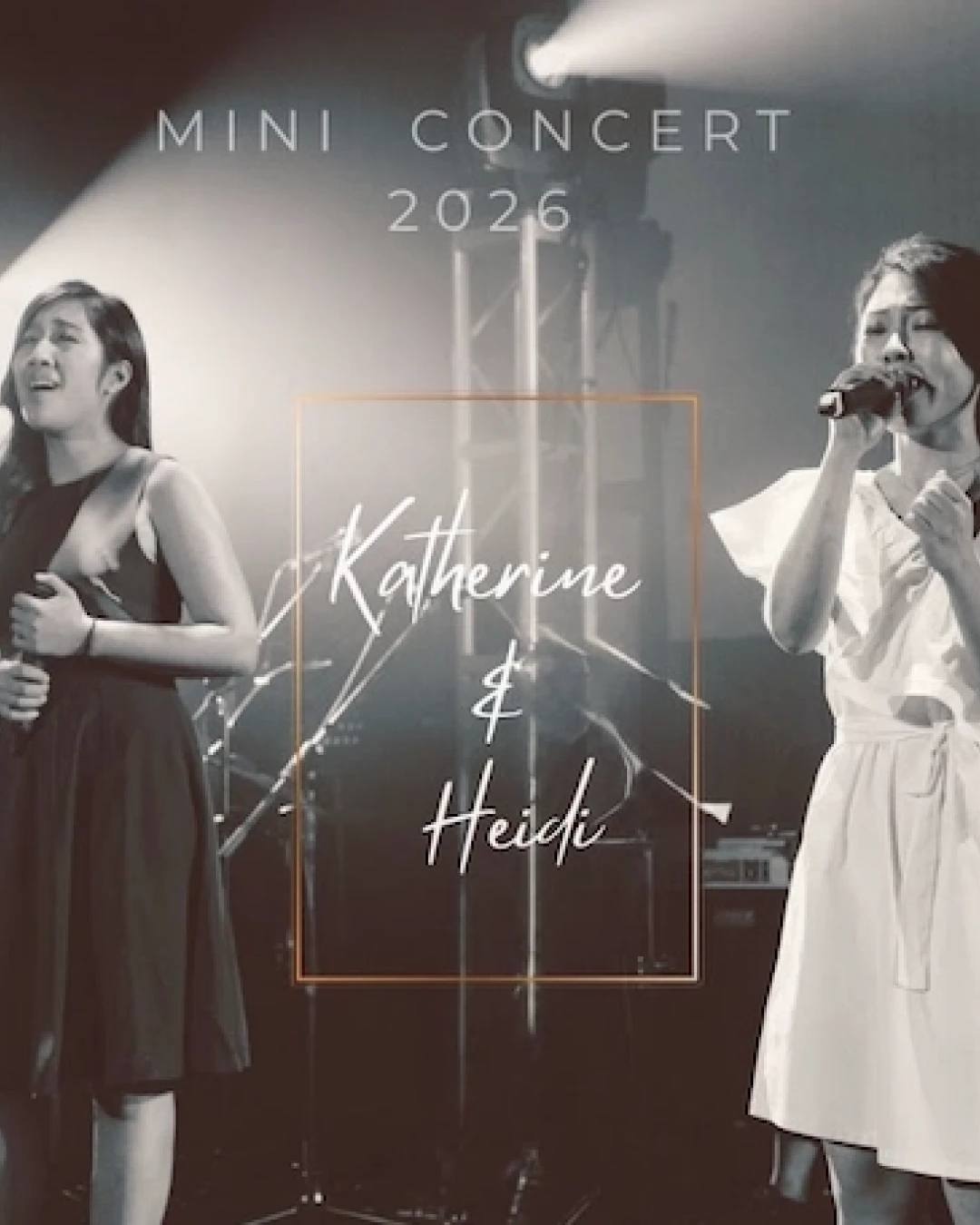 Katherine & Heidi《一對》音樂會 2026活動詳情/日期/時間/地點/票價一覽