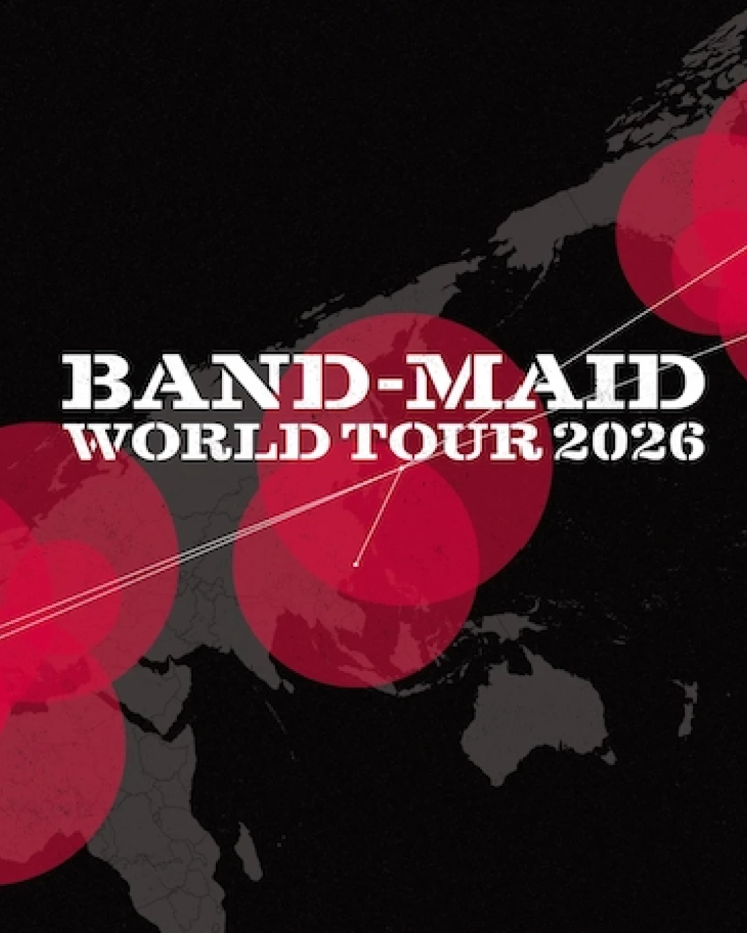 BAND-MAID演唱會 | BAND-MAID 世界巡迴演唱會 2026 香港站優先購票/公開發售日期/票價/場地/座位表一覽