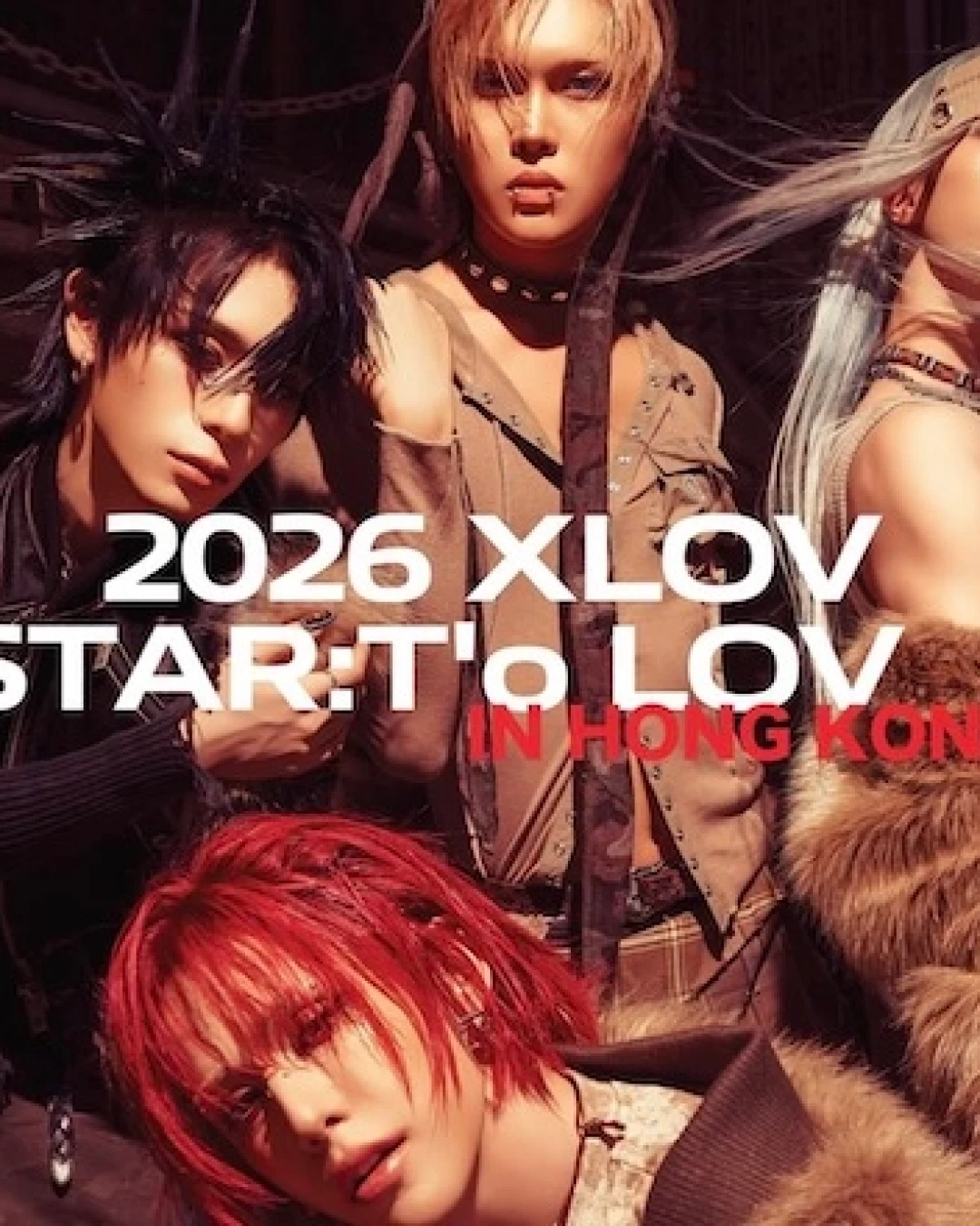 XLOV演唱會 | XLOV "STAR:T‘o LOV" 香港演唱會 2026優先購票/公開發售日期/票價/場地/座位表一覽