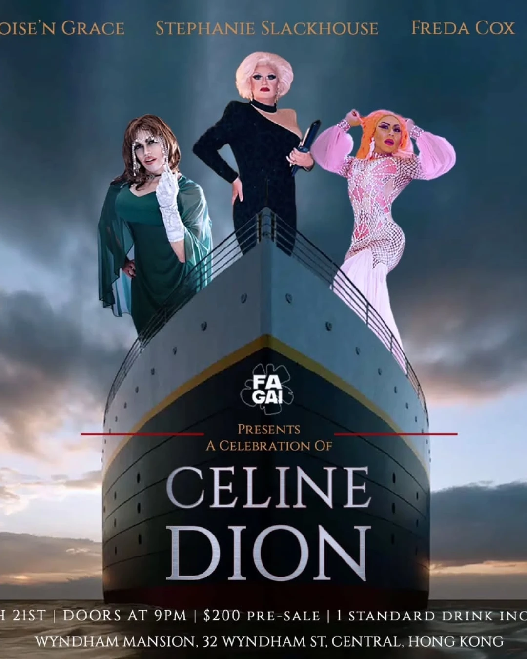 A Celebration of Celine Dion活動詳情/日期/時間/地點/票價一覽