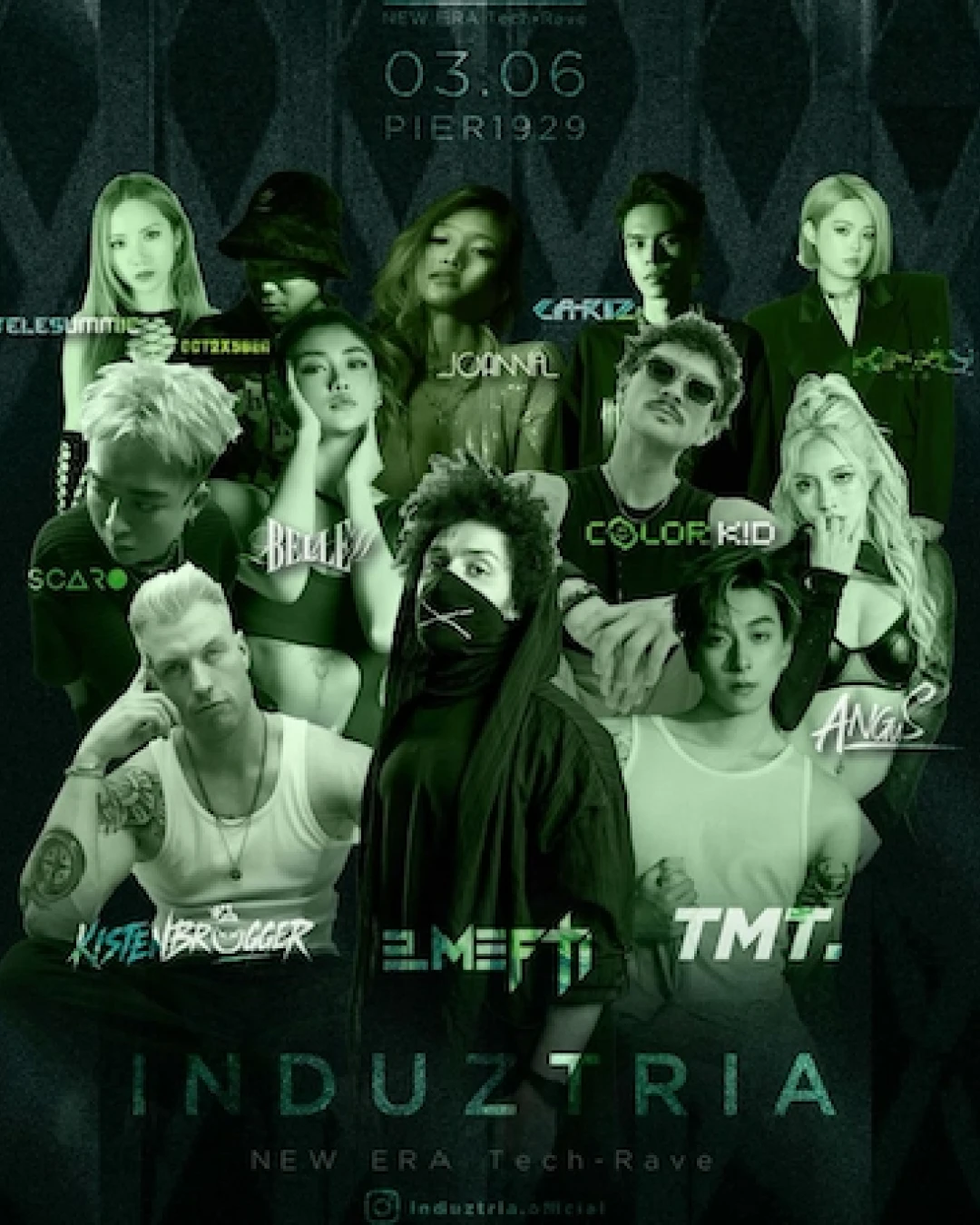 《Induztria 廠記 - NEW ERA Tech Rave》港色電音藝術節活動詳情/日期/時間/地點/票價一覽