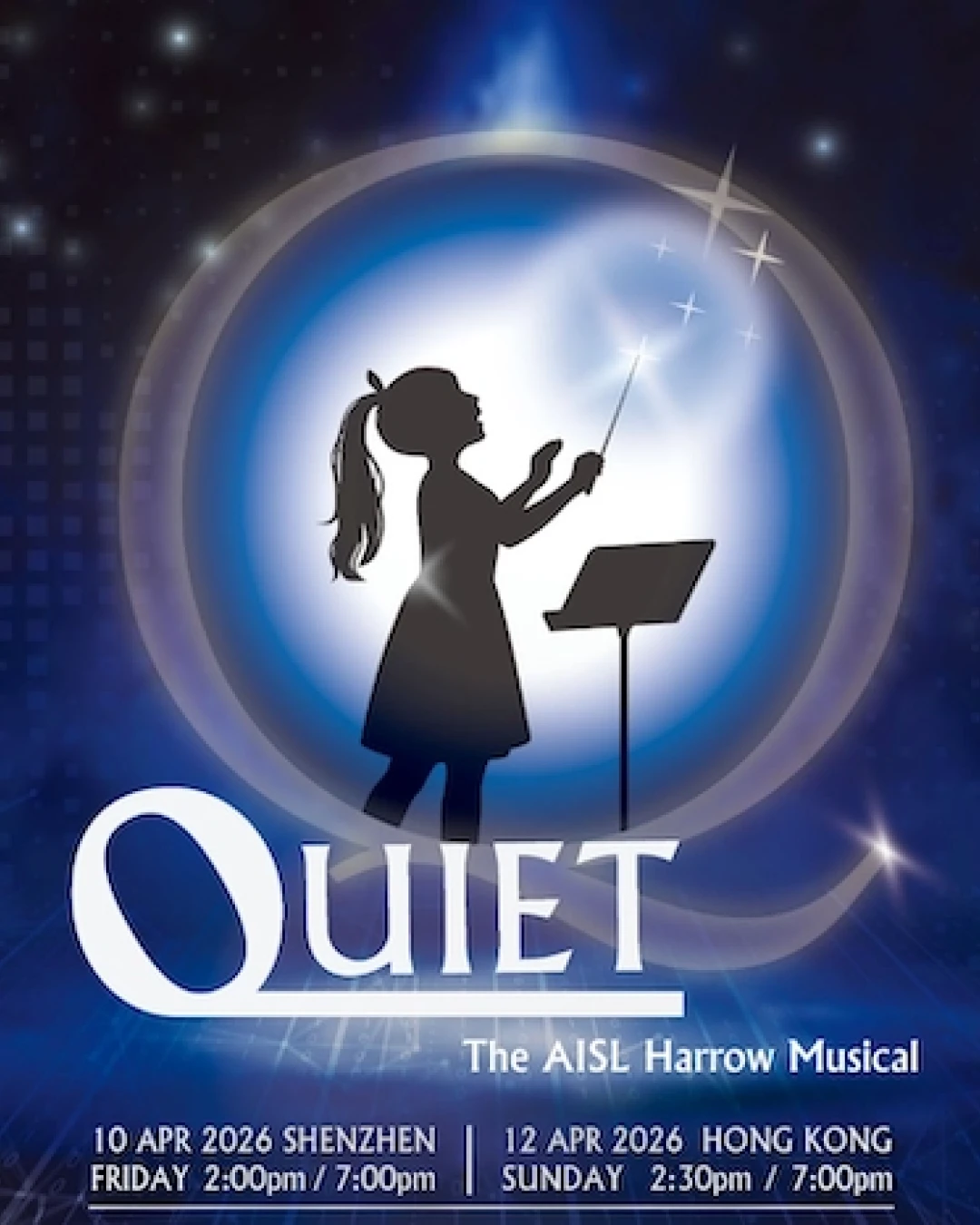 "QUIET" 音樂劇首演音樂會活動詳情/日期/時間/地點/票價一覽