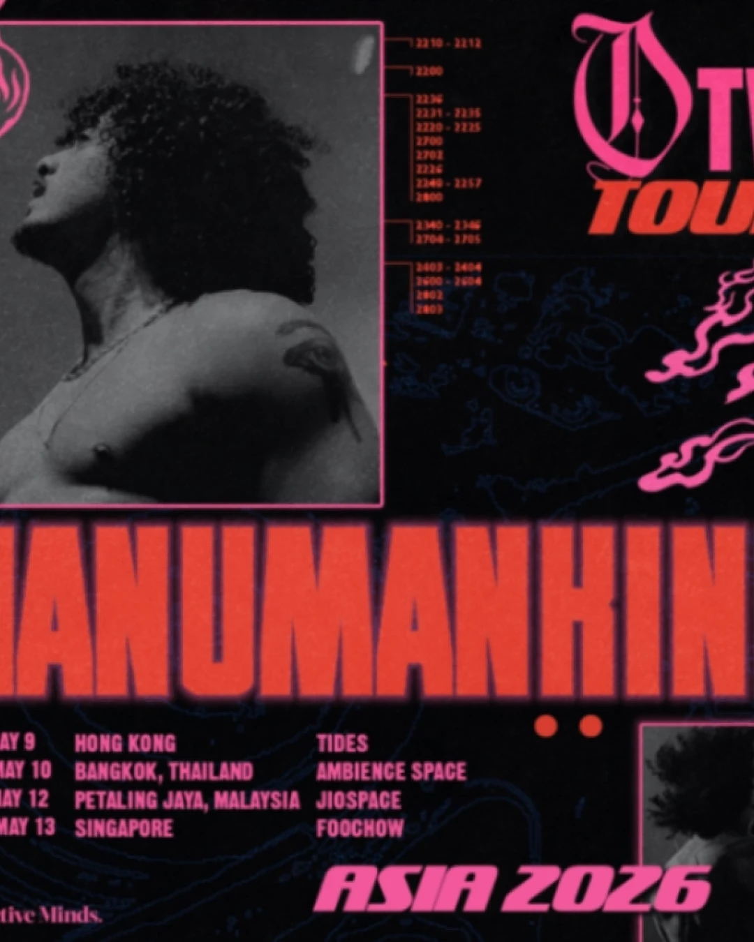 Hanumankind演唱會 | Hanumankind 亞洲巡迴演唱會 2026 香港站優先購票/公開發售日期/票價/場地/座位表一覽