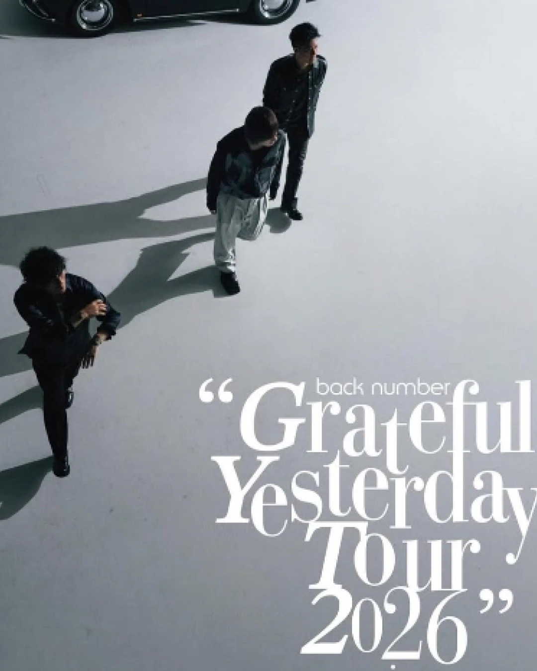 back number演唱會 | back number "Grateful Yesterdays" 亞洲巡迴演唱會 2026 香港站優先購票/公開發售日期/票價/場地/座位表一覽