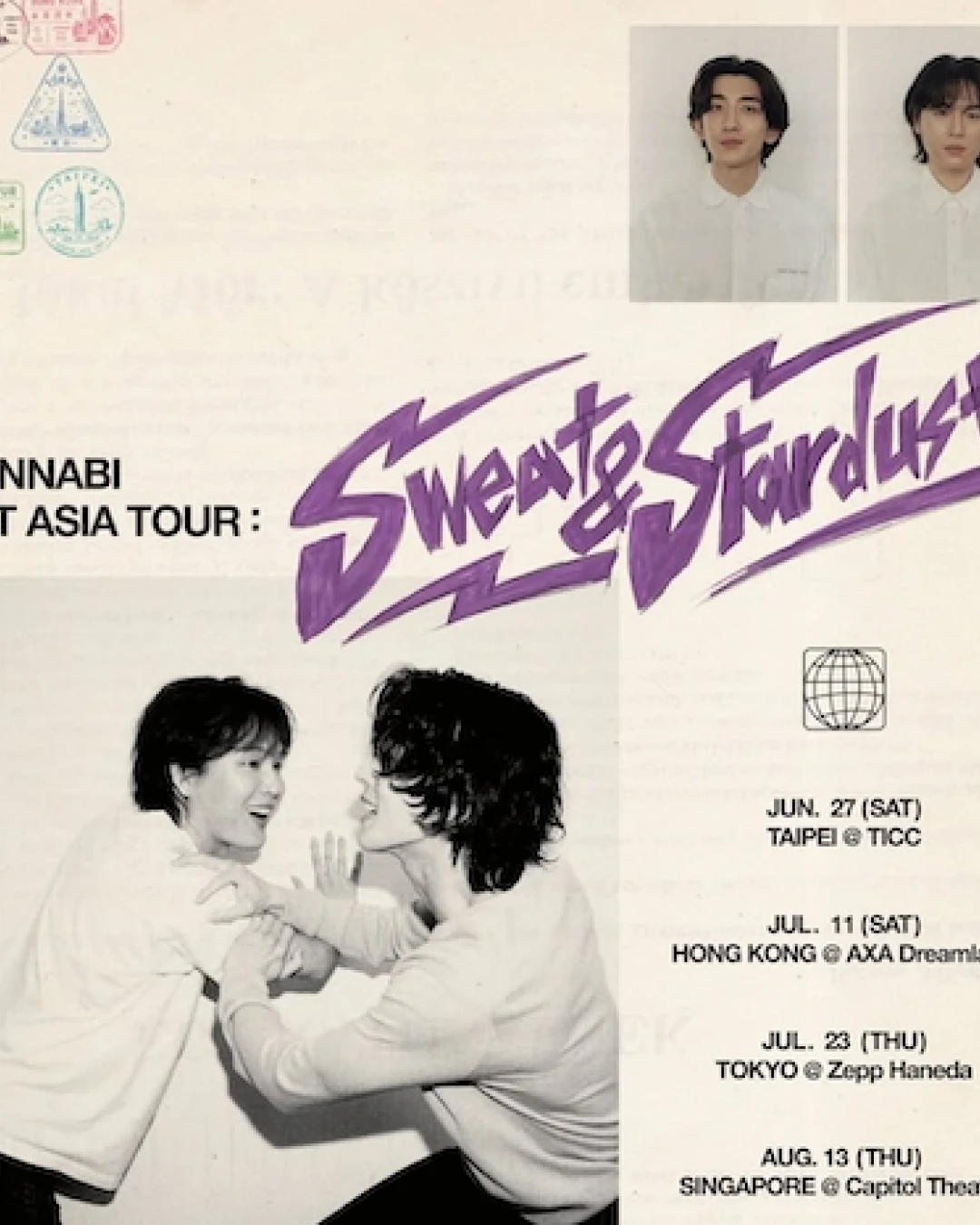 JANNABI演唱會 | JANNABI "Sweat & Stardust" 亞洲巡迴演唱會 2026 香港站優先購票/公開發售日期/票價/場地/座位表一覽