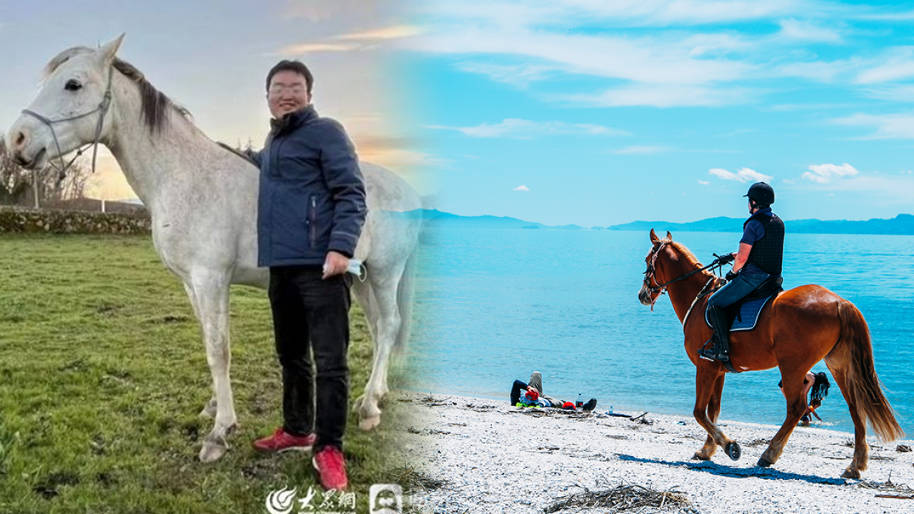 現代版「唐三藏」由西班牙騎馬到山東  預料全程9千公里 騎足幾年才到家