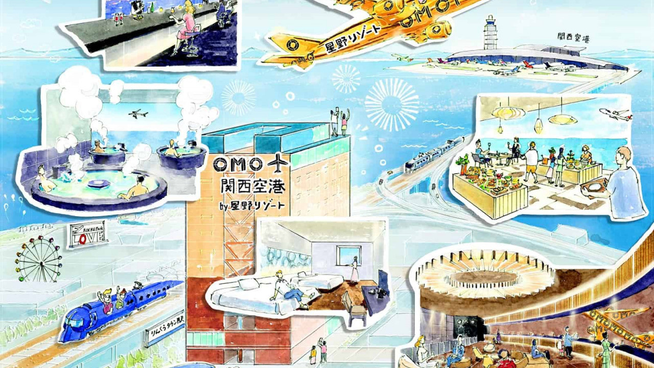 星野集團第1間OMO機場酒店 2023年登陸大阪關西機場 房價每晚港幣$876起