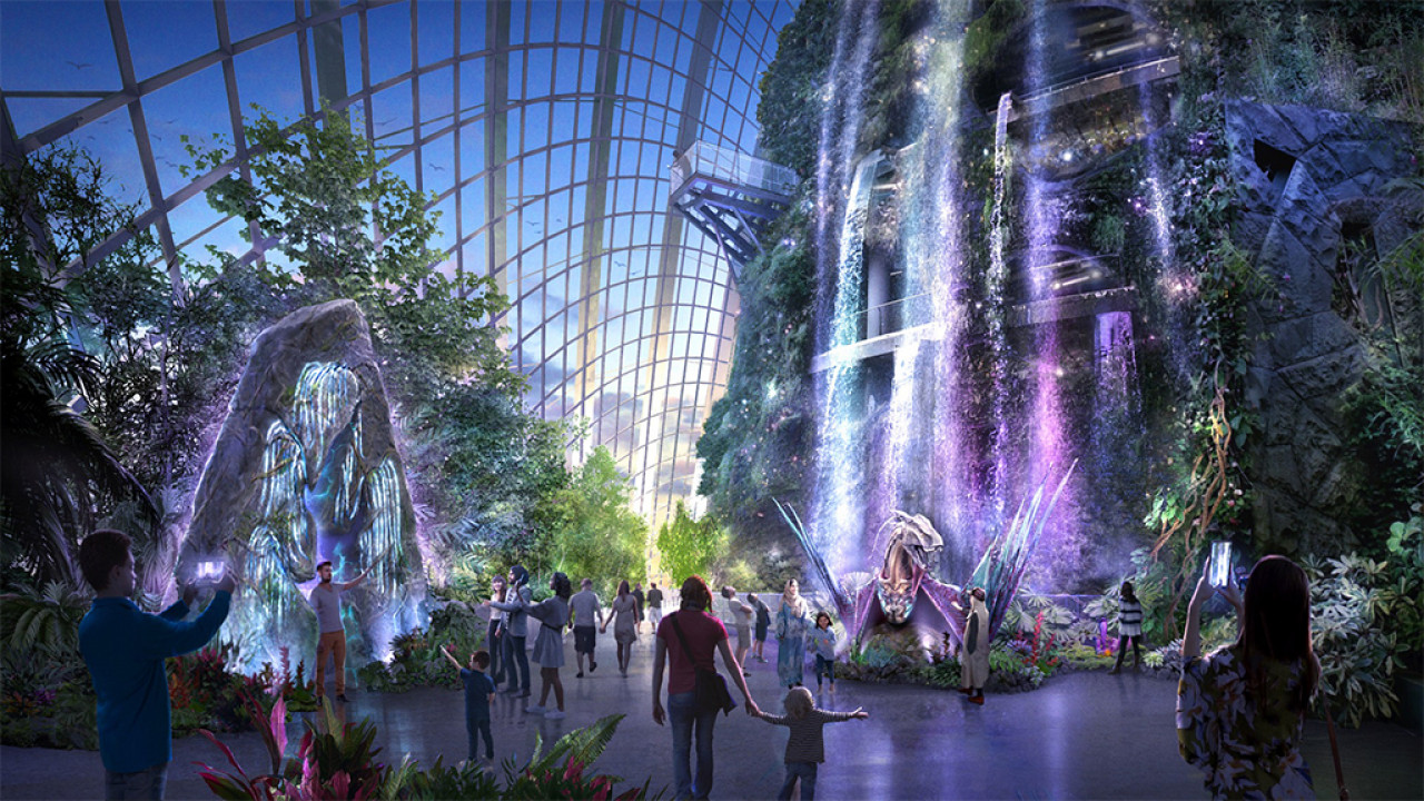 《阿凡達》主題公園10月登陸新加坡 6公尺瀑布+潘朵拉星球超夢幻！