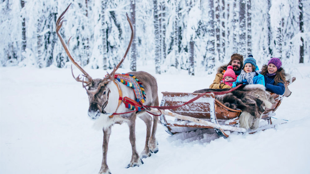 芬蘭冬季一日遊6大行程推薦 追極光/坐破冰船/聖誕老人村/馴鹿與哈士奇雪橇