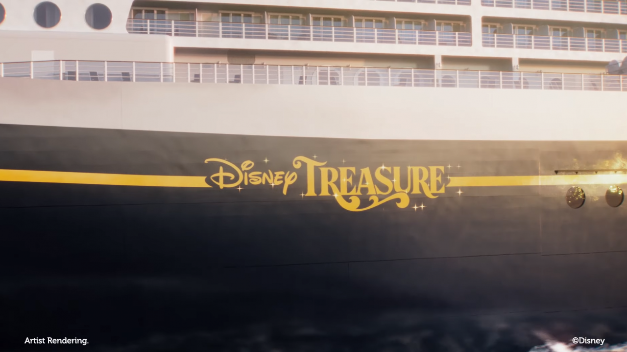 全新郵輪迪士尼寶藏Disney Treasure 2024年啟航！ 《阿拉丁》冒險主題/還原阿拉伯宮殿