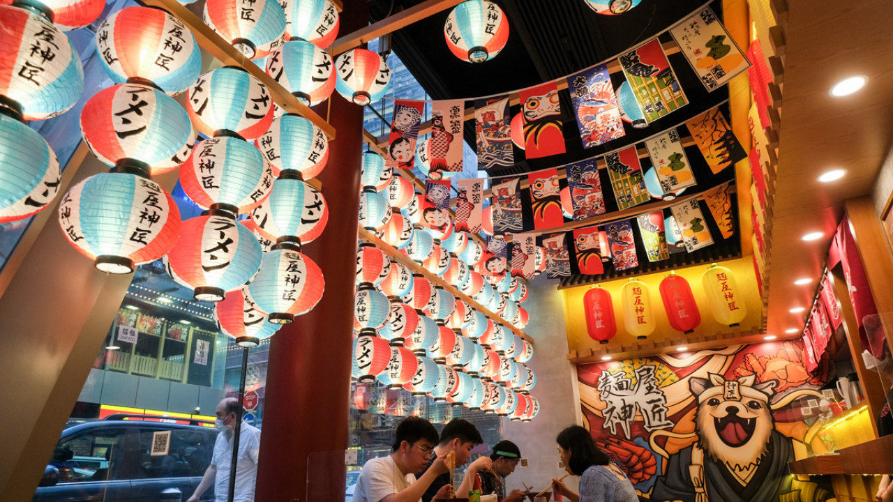 旺角夏祭橫丁拉麵店 兩兄弟研發 / 皇牌濃蝦湯拉麵