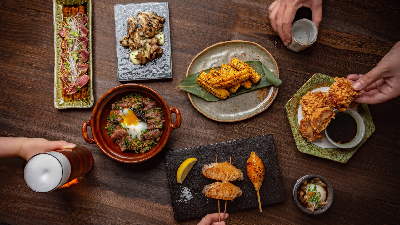 灣仔新開日式居酒屋「OZAKAYA」   海膽多士配松露醬／牛骨髓海膽麵／煙燻牡丹蝦配帶子慕斯