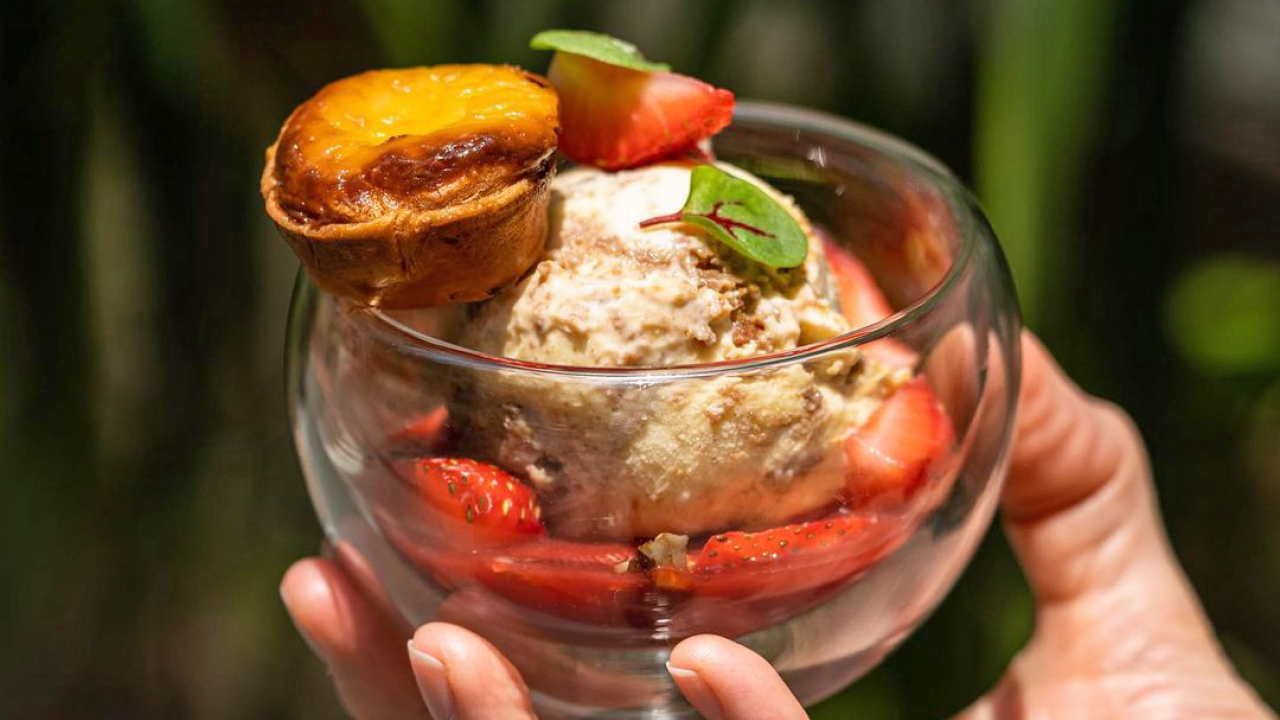 Bakehouse灣仔店堂食新款甜品登場　蛋撻味雪糕／珍珠泰茶焦糖燉蛋／話梅冷泡咖啡