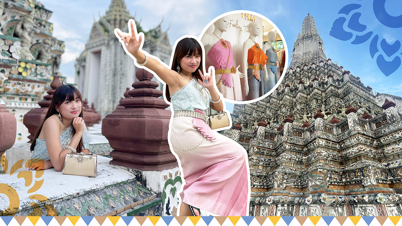 曼谷自由行｜傳統泰國服飾出租體驗推薦 港幣113元起 著足全日優雅打卡