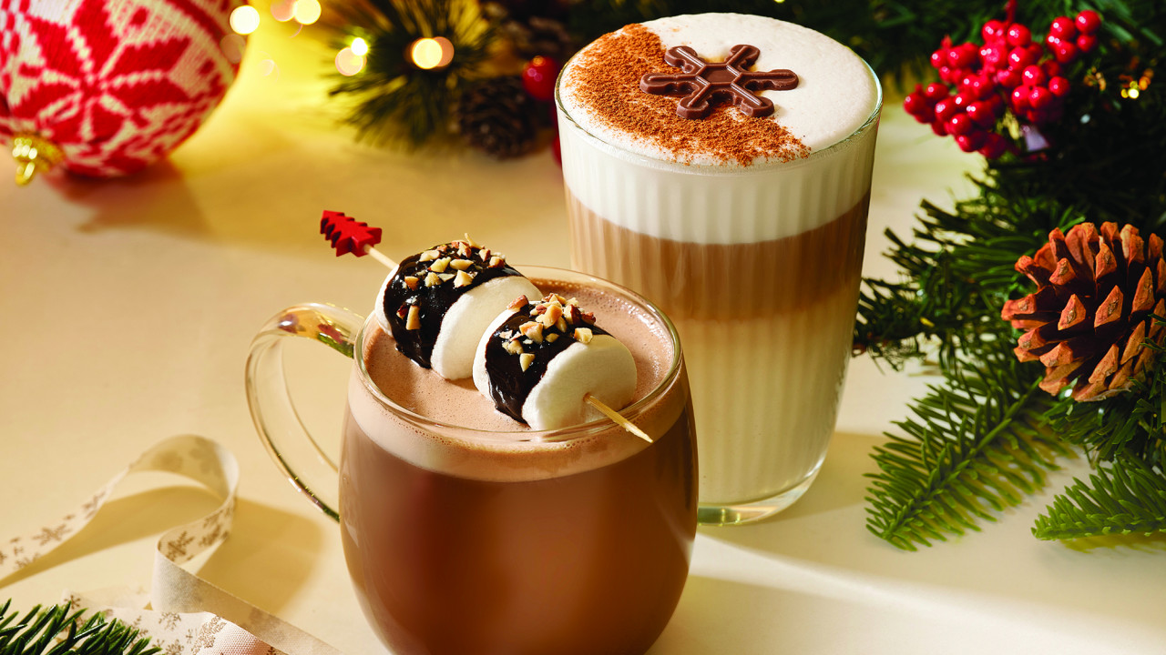 Pacific Coffee推出聖誕限定特飲 石板街朱古力／薑汁特濃咖啡鮮奶