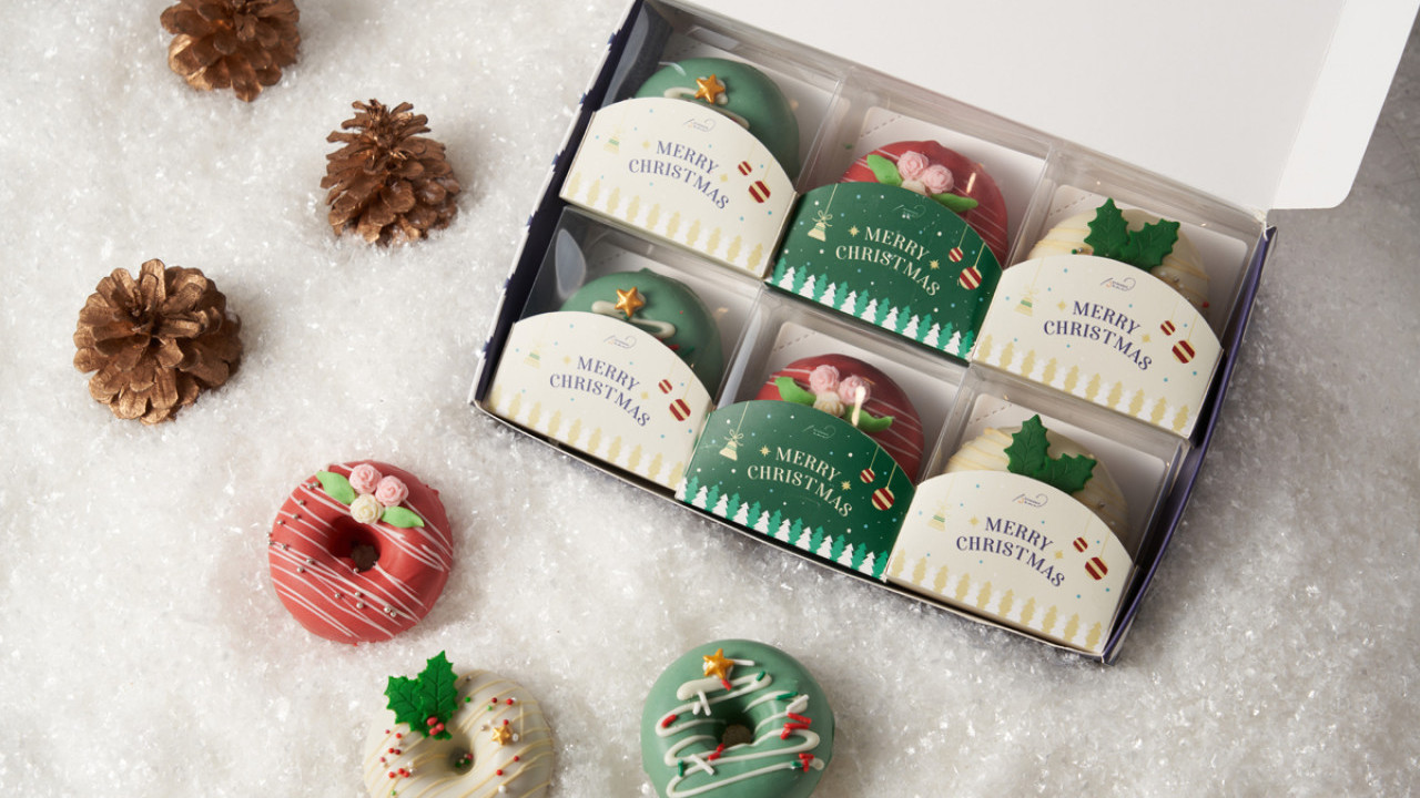超靚貝殼蛋糕聖誕樹 法式甜點倒數日歷 / 聖誕香料酒材料包