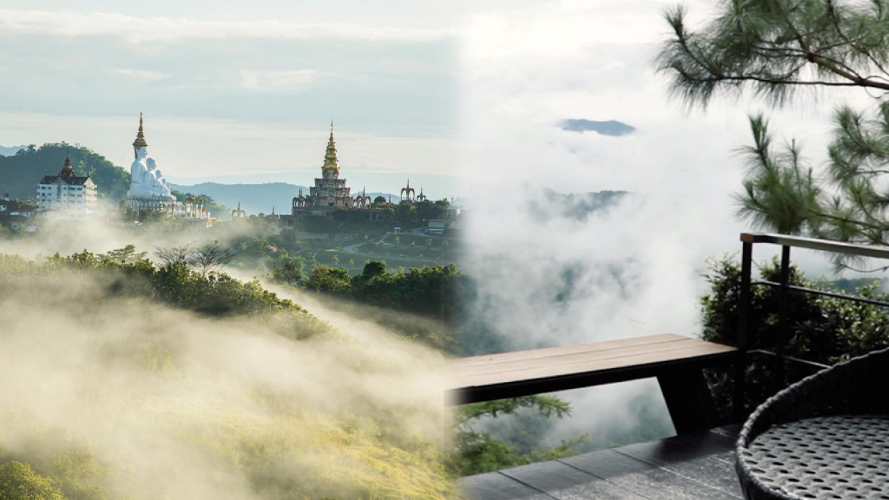 泰國自由行 | 曼谷近郊隱世雲中祕境小鎮 現實版天空之城！必去打卡雲海Cafe+露營賞日出