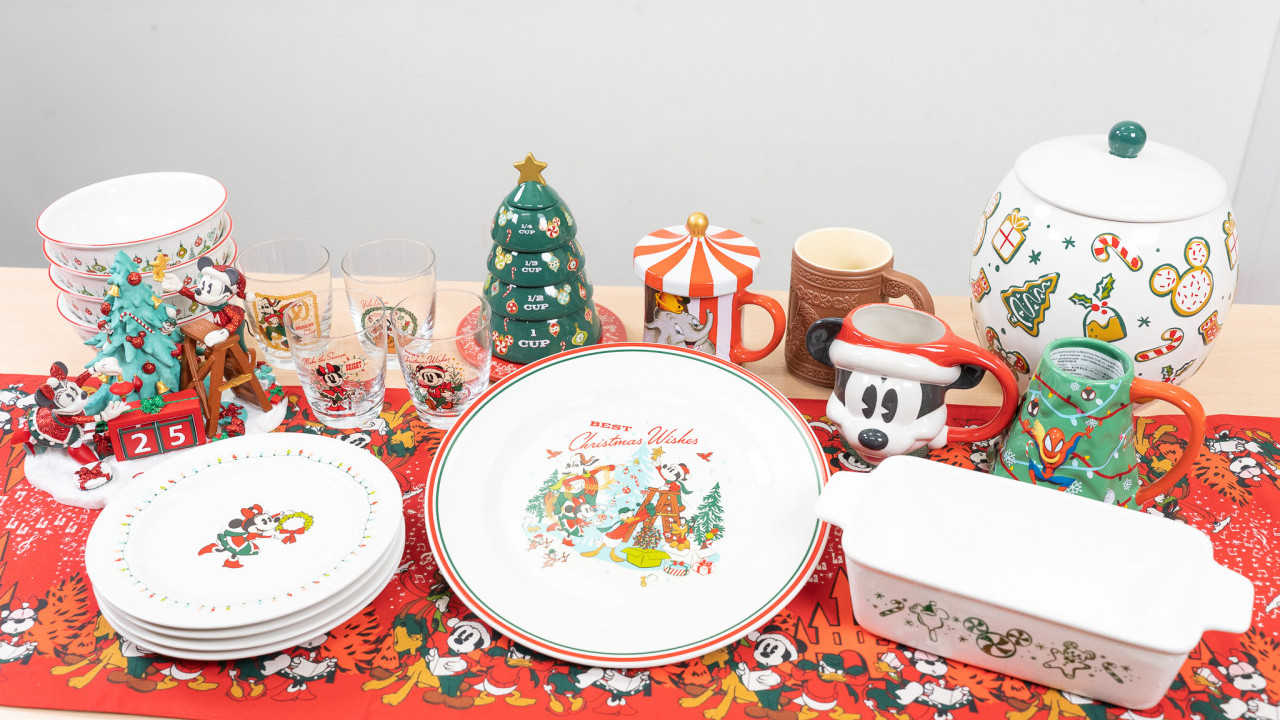 迪士尼網店shopDisney推出全新聖誕廚具家品   小飛象／皮諾丘／聖誕米奇馬克杯／聖誕碗碟套裝／聖誕焗盤／聖誕樹造型烘焙容器