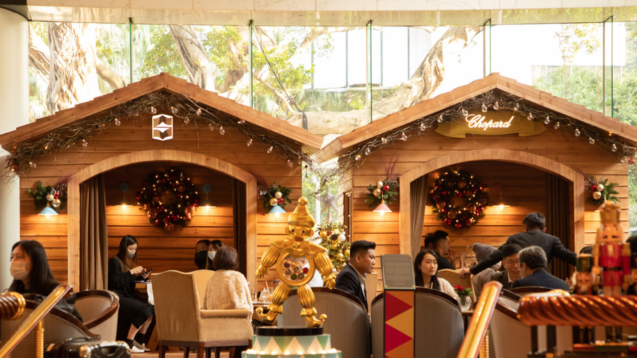 【聖誕 2022】港島香格里拉 瑞士小屋過聖誕 / Chopard 聯乘下午茶