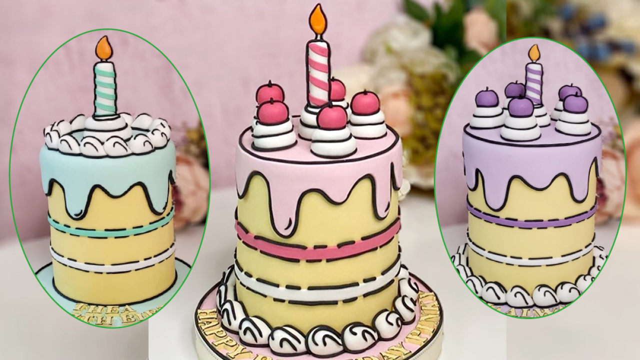 生日蛋糕推介｜手作蛋糕網店新出手繪風打卡2D蛋糕　來自二次元漫畫的卡通蛋糕！